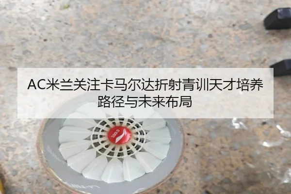 AC米兰关注卡马尔达折射青训天才培养路径与未来布局